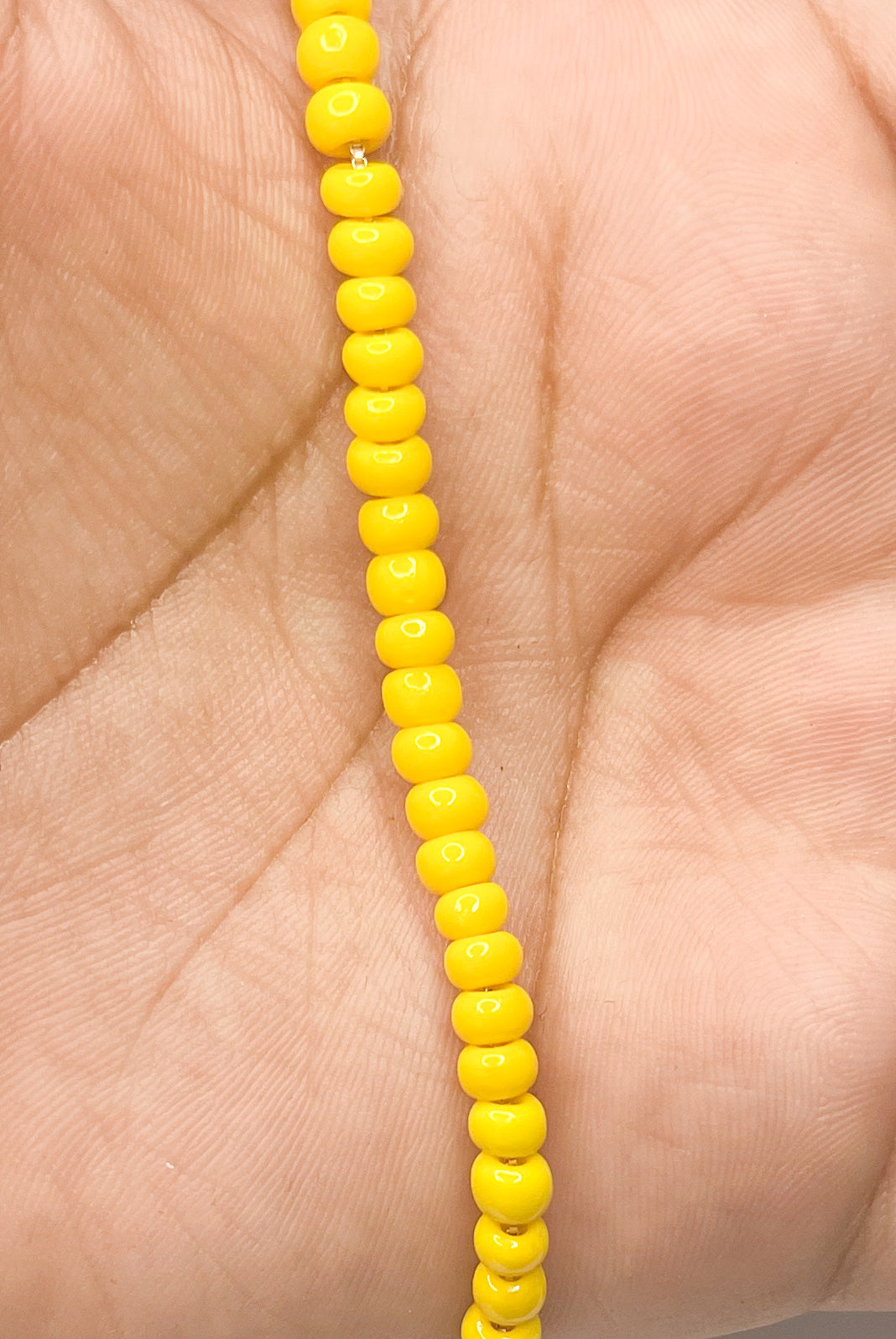 Yellow Pearl bolo Bracelet - 18k gold Filled