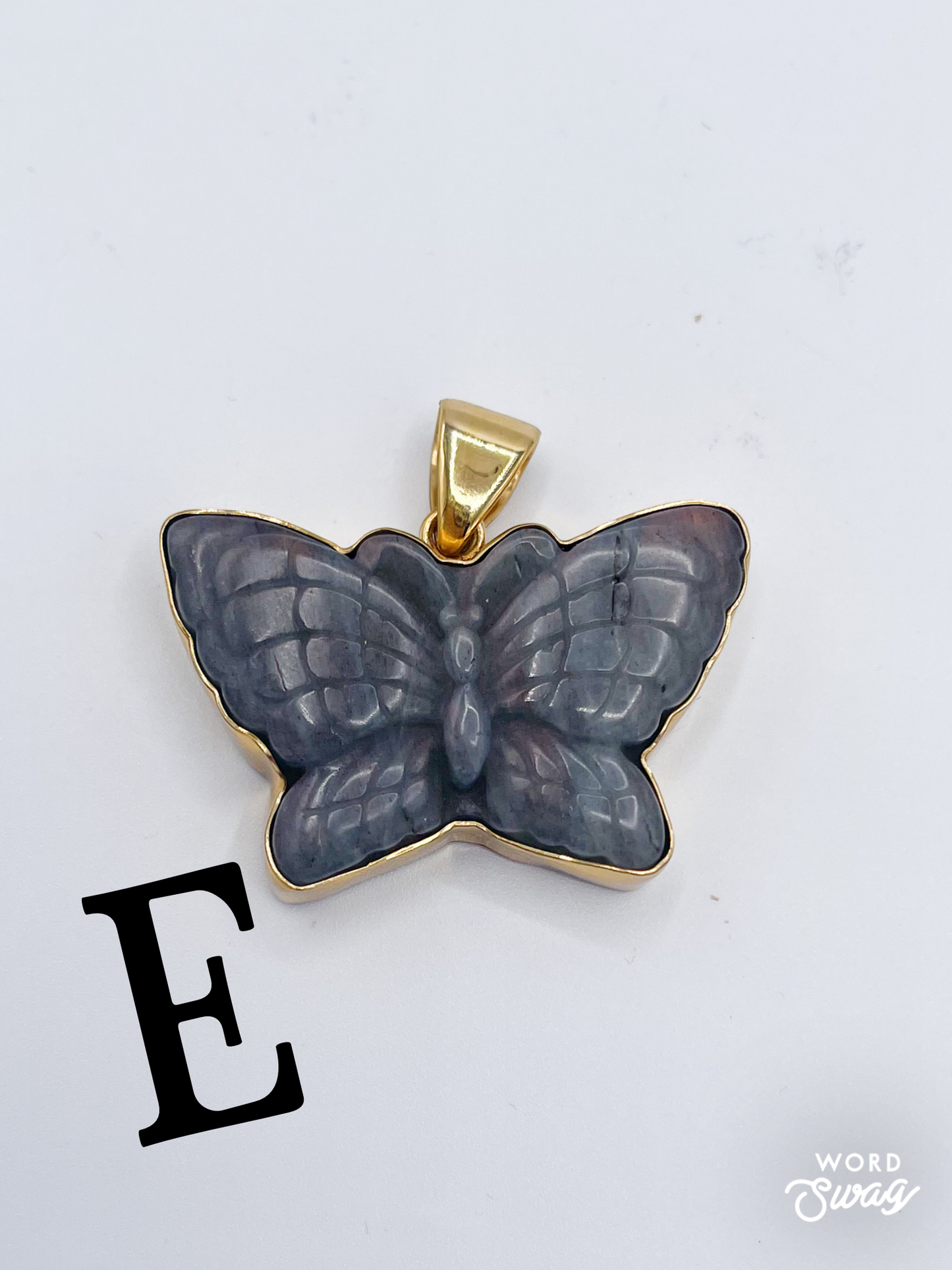Labradorite Butterfly Pendants-Alchemia
