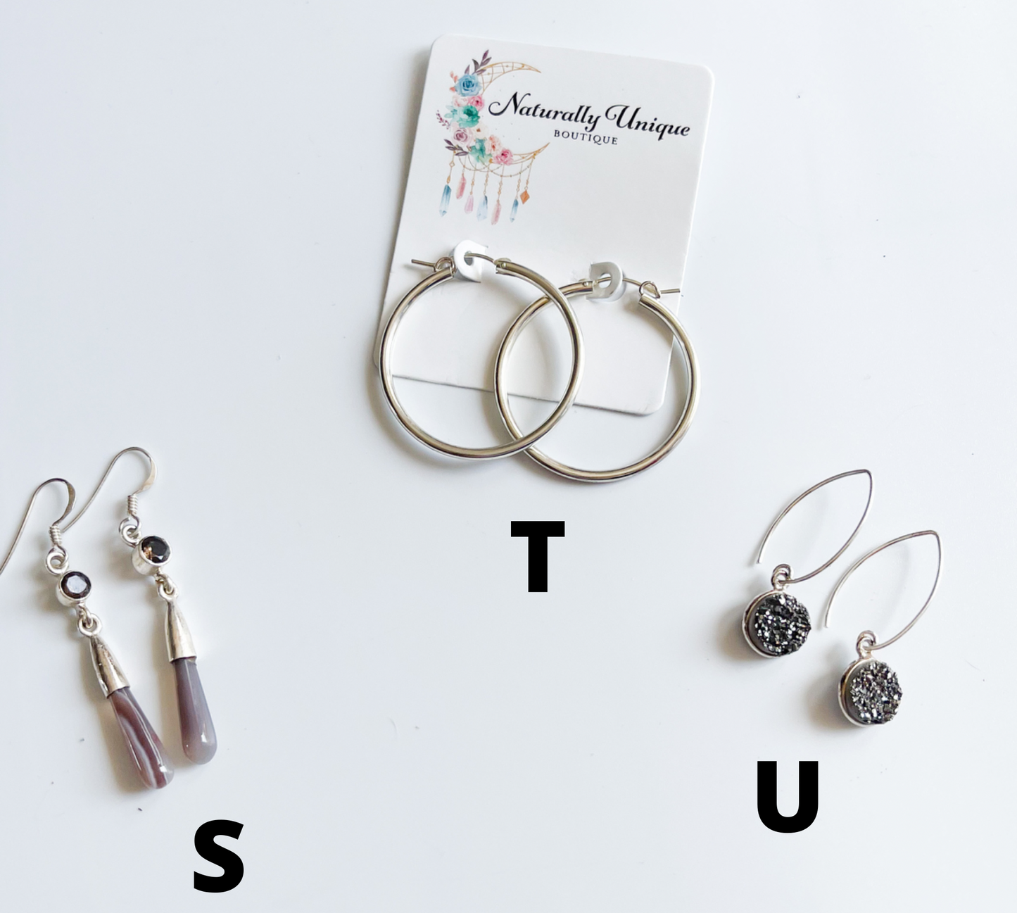 NaturallyUniqueOneOfAKindDangles-Silver
