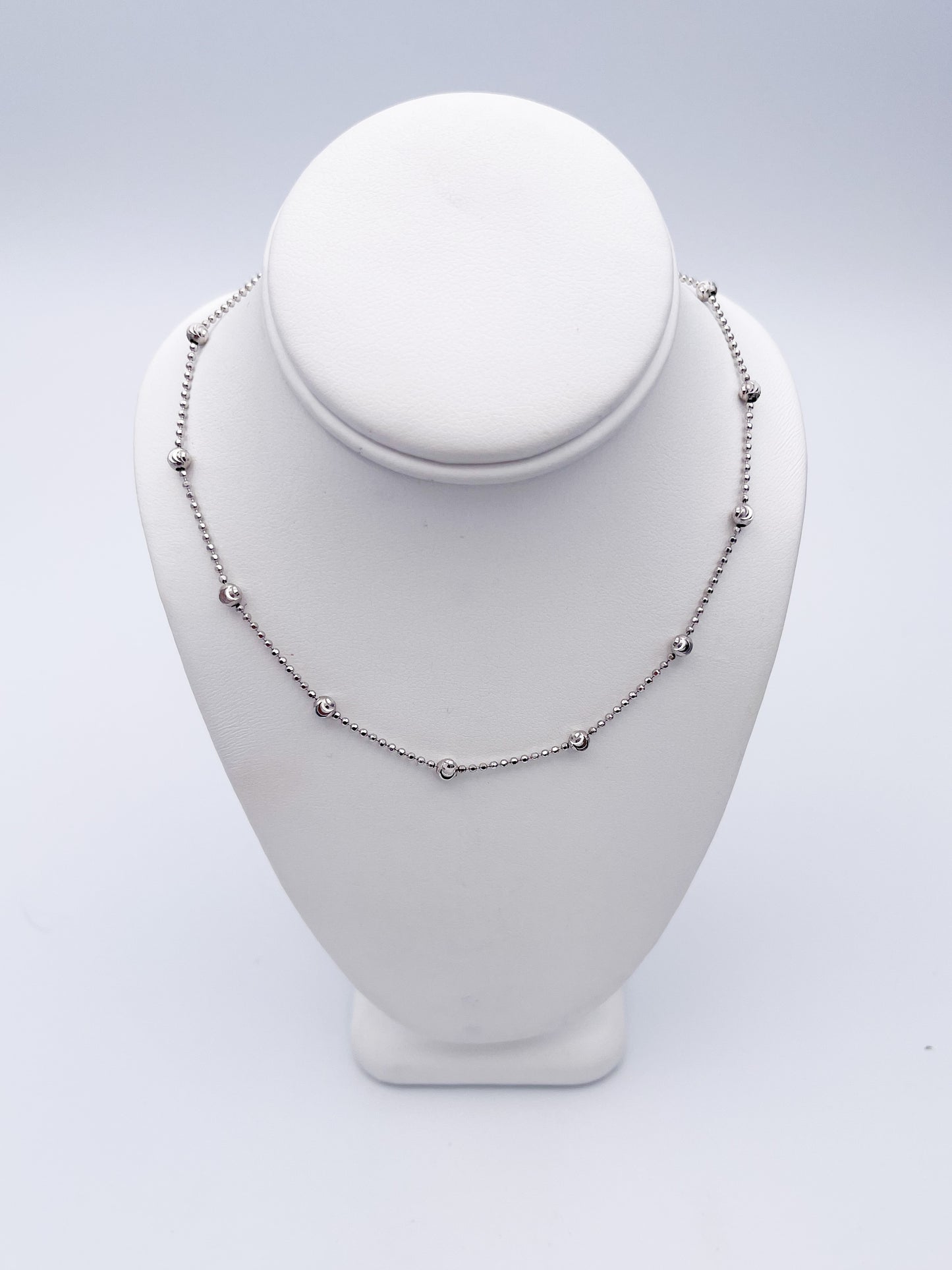 Silver Luna Necklace-Solid Sterling Silver
