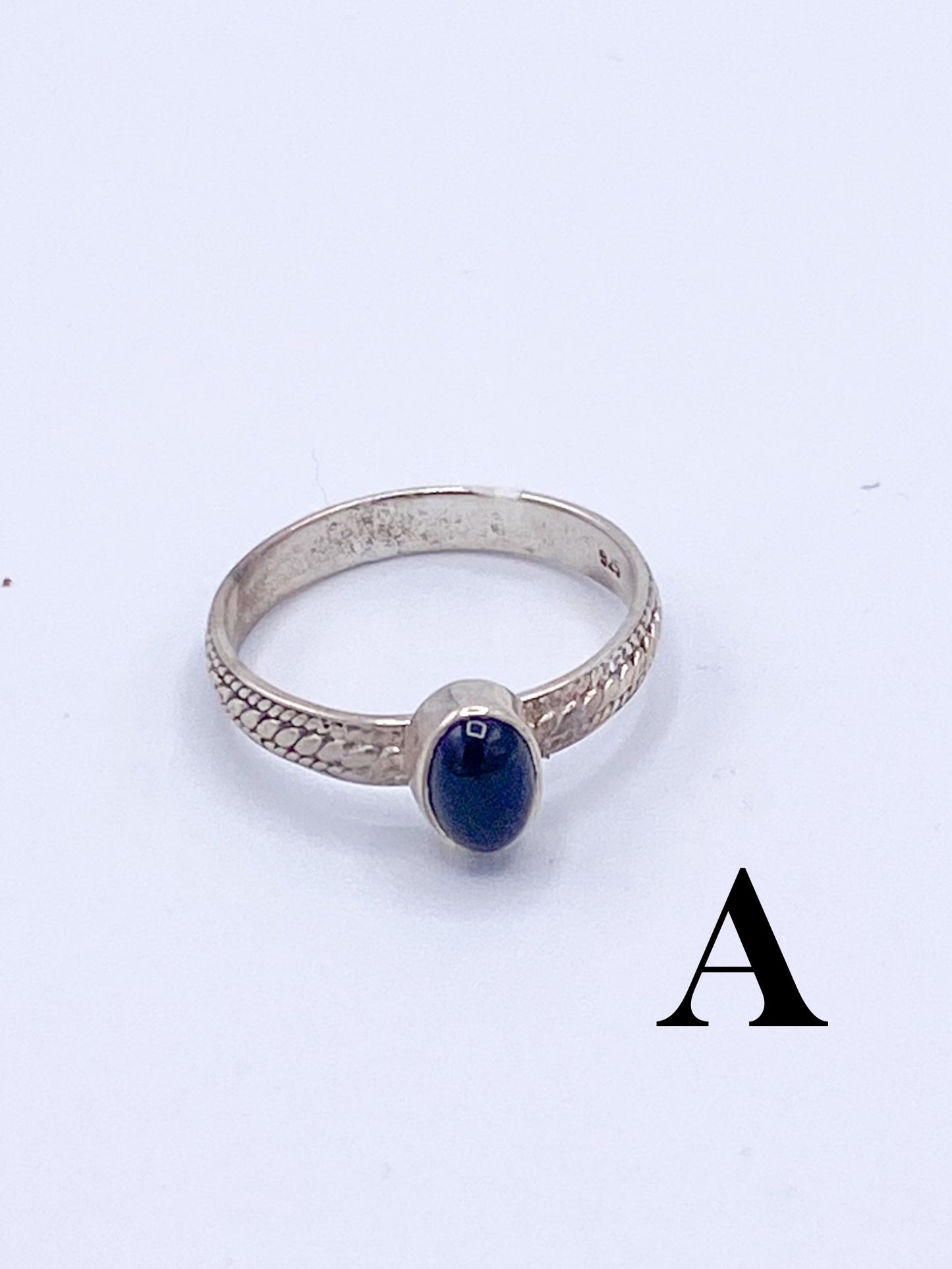 Dainty Sized 9 Rings-Solid Sterling Silver