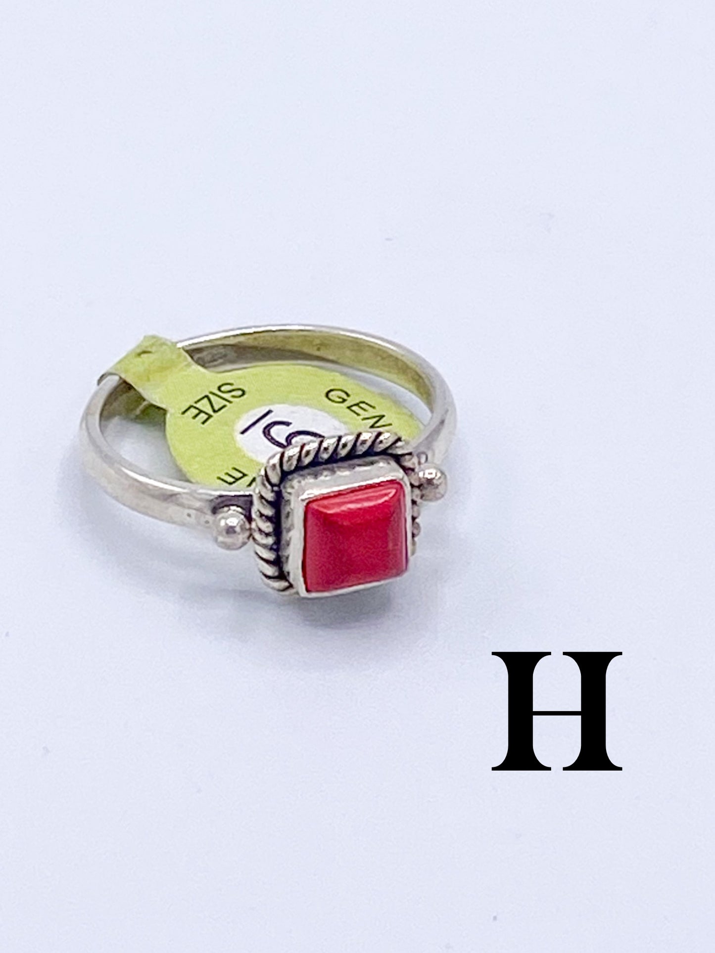 Dainty Sized 9 Rings-Solid Sterling Silver