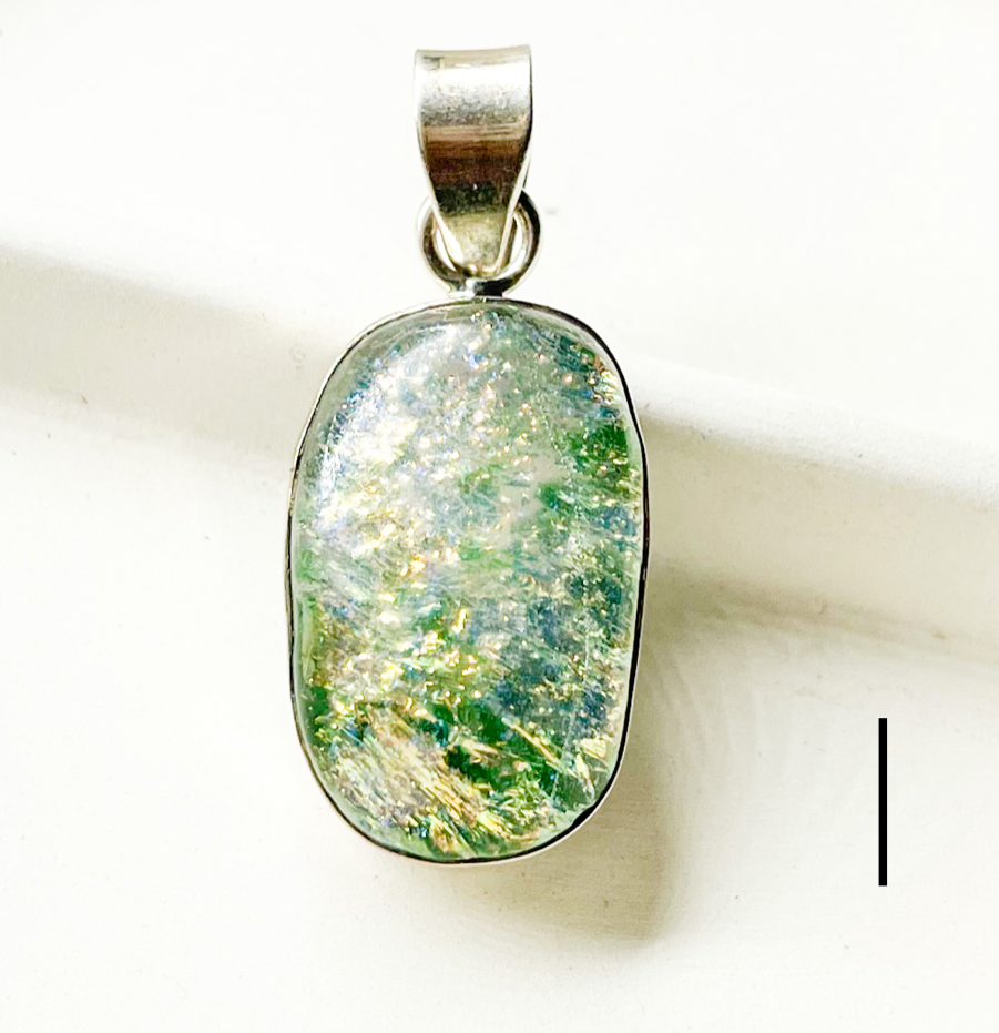 Glass Pendant Mix-Solid Sterling Silver