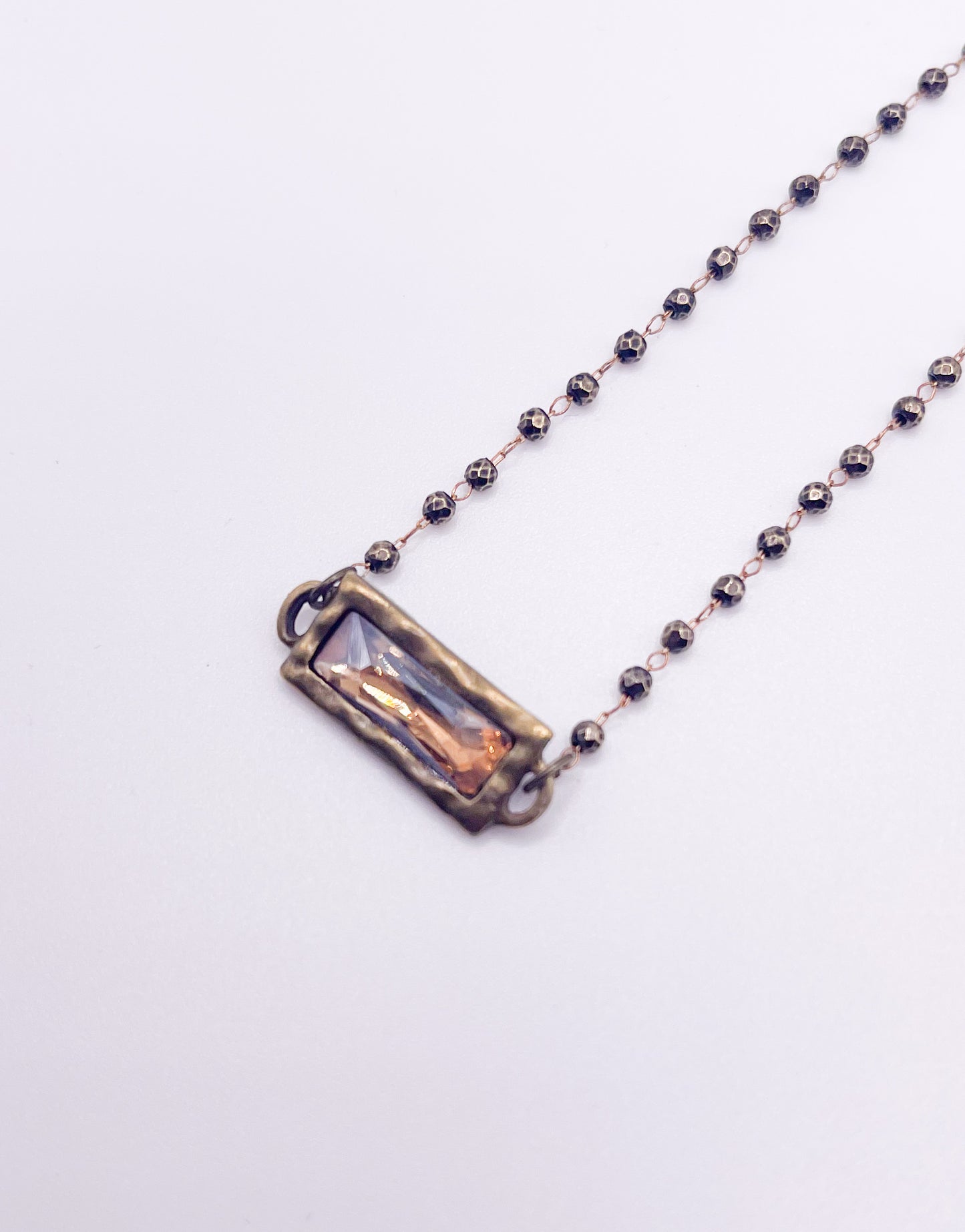 Bar Chocker Necklace - Dainty Grunge
