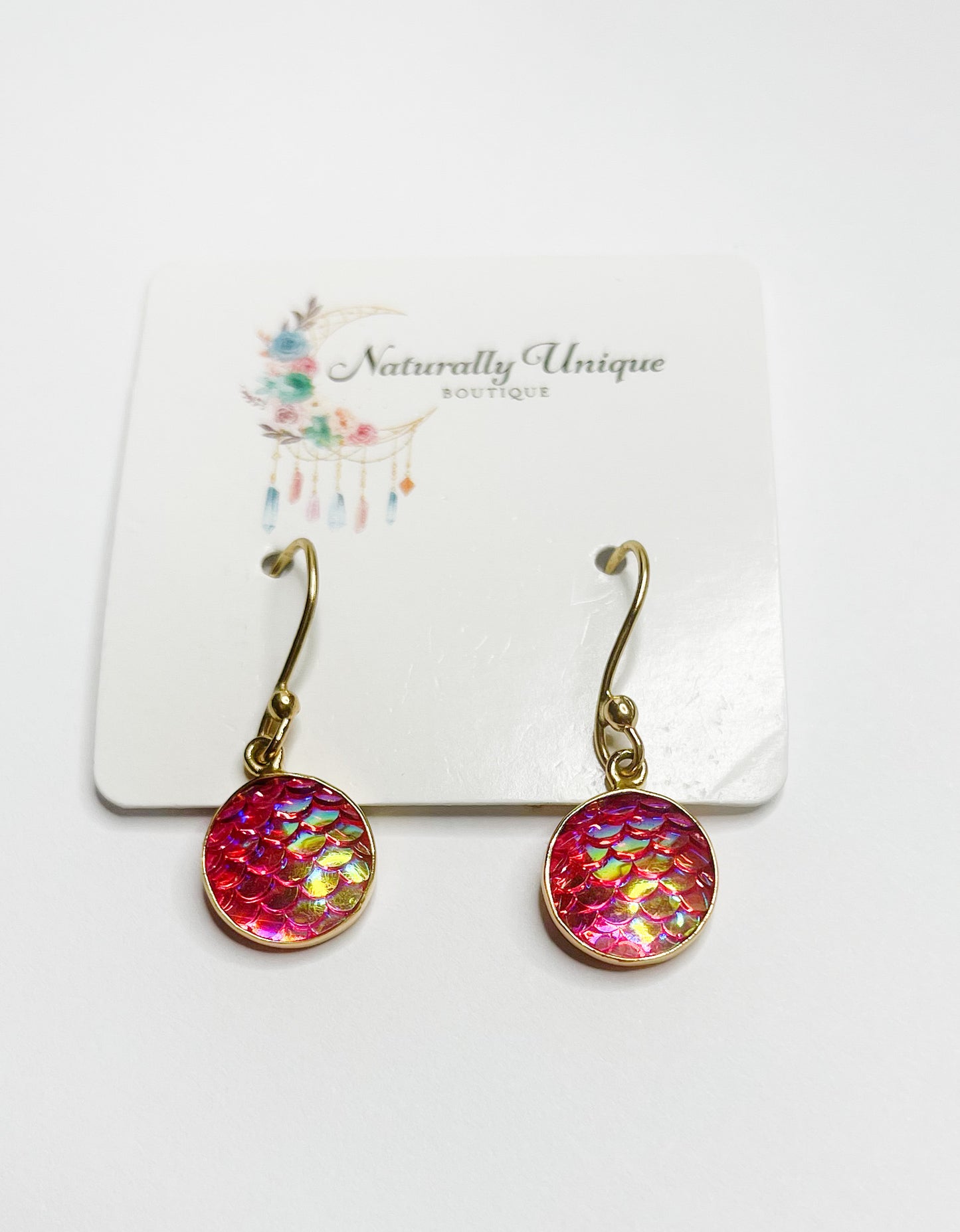 Mermaid Earrings Dangle-Alchmia