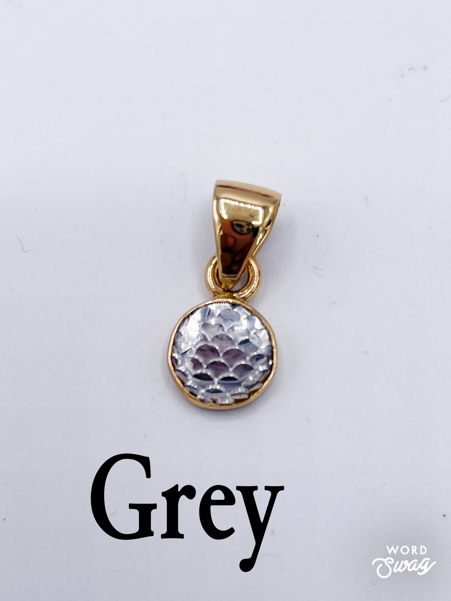 Mermaid Scale Pendants-Alchemia