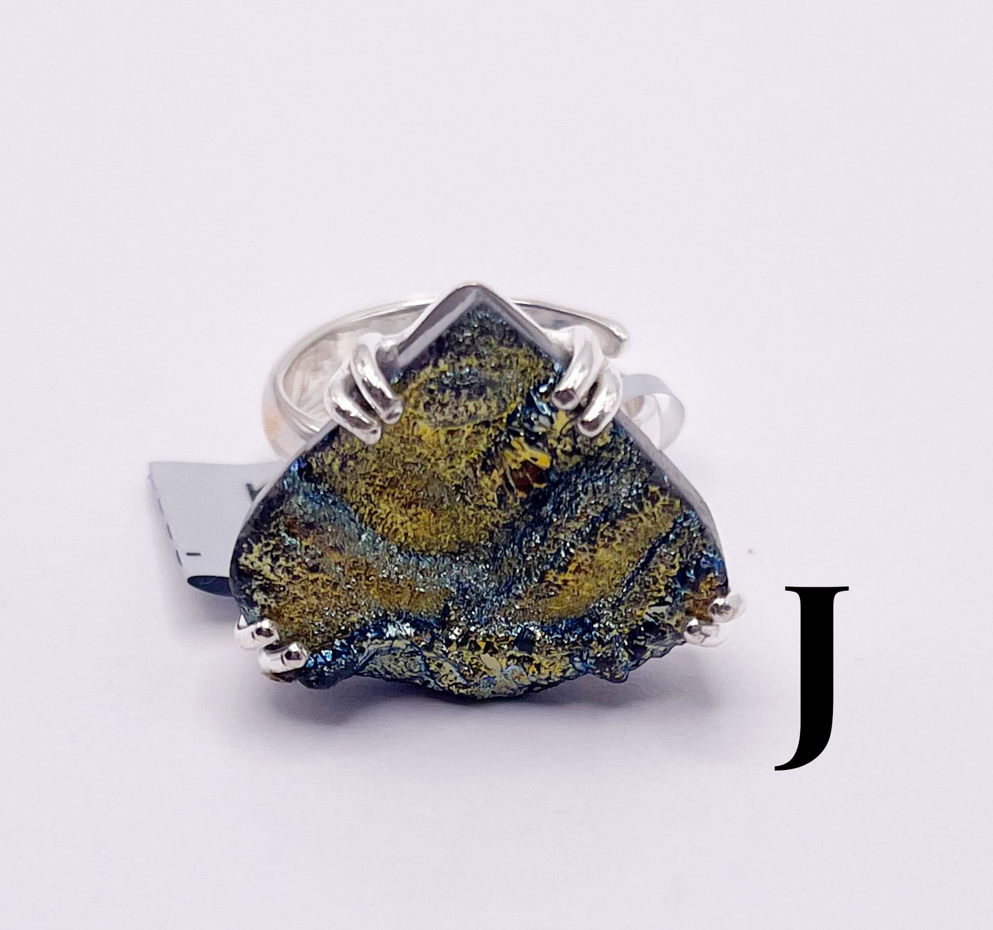 Dessert Druzy Prong Ring- Silver