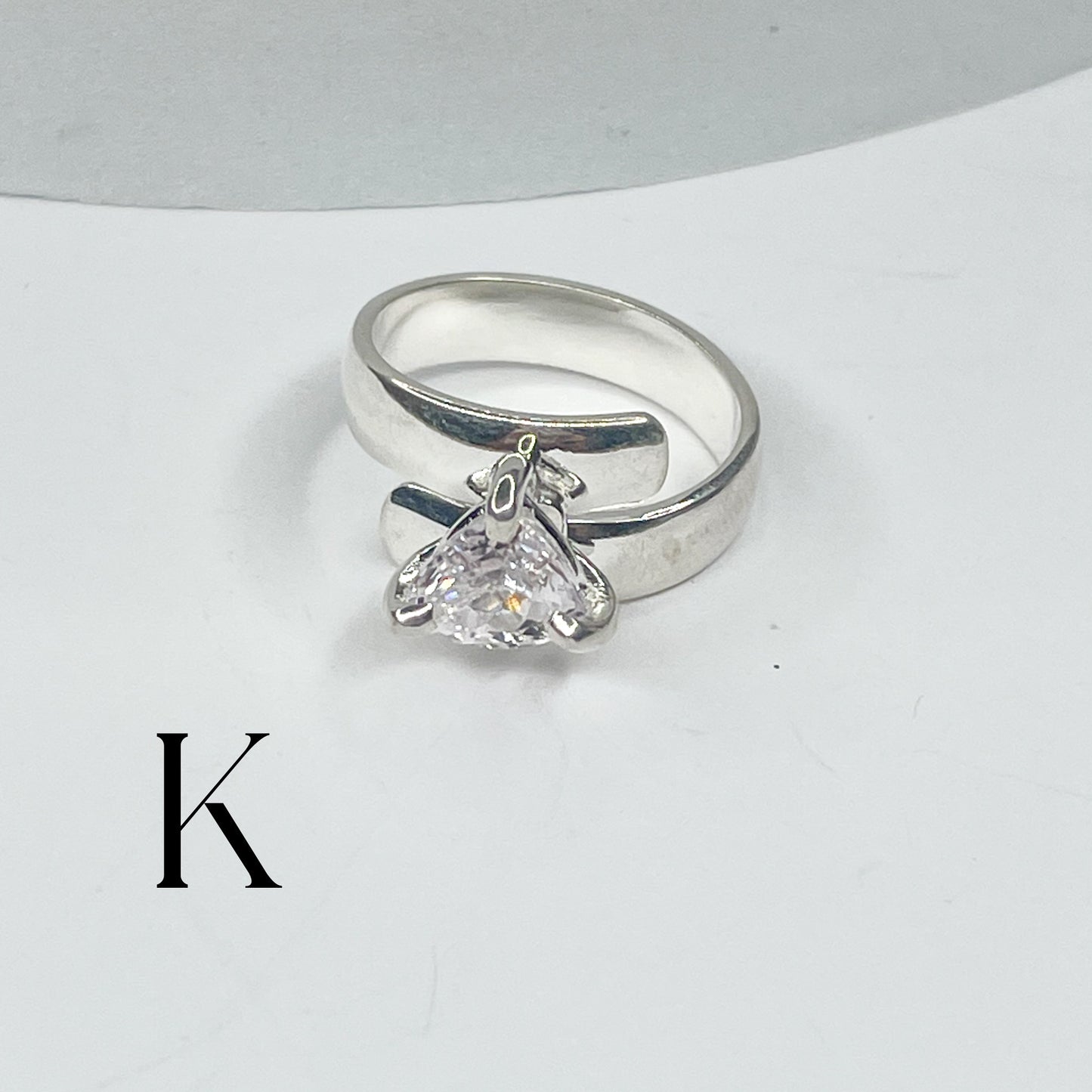 Natural Kunzite Prong Set-Solid Sterling Silver