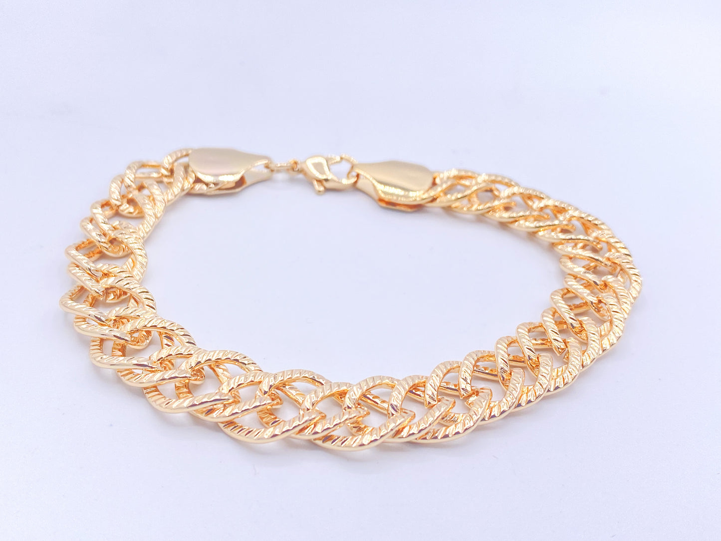 Gold Filled Layered Diamond Bracelet