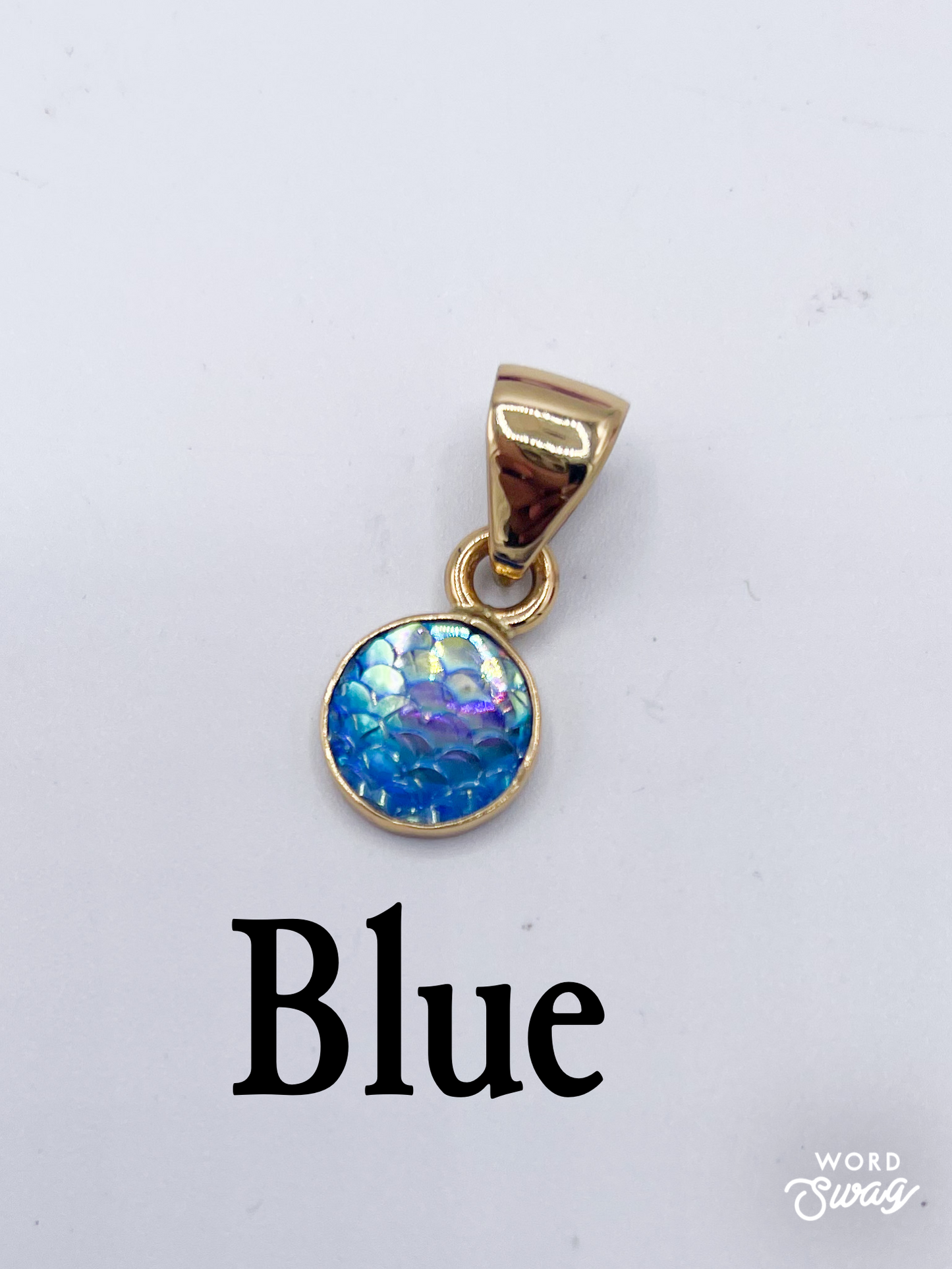 Mermaid Scale Pendants-Alchemia