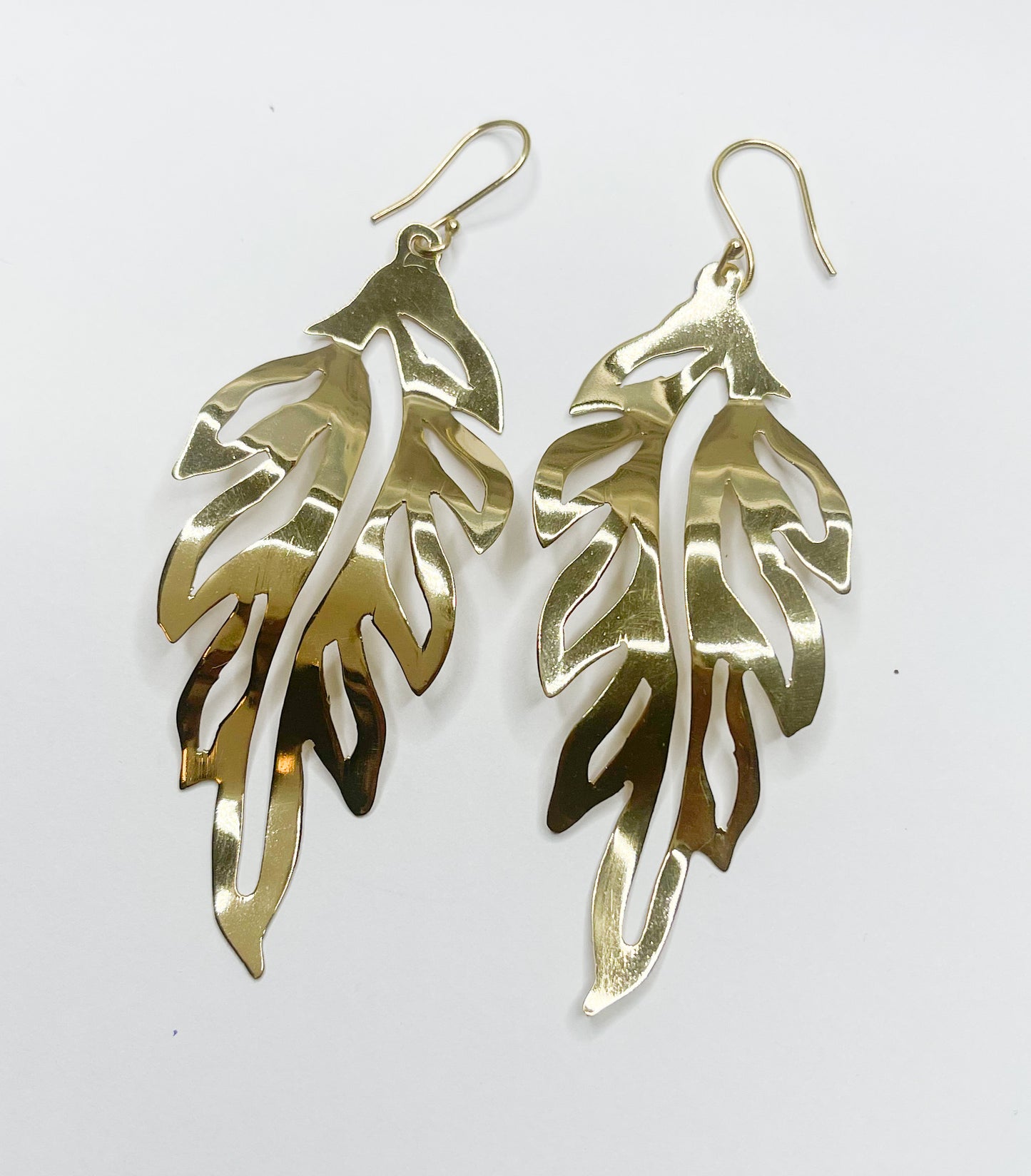 Flowy Leaf Dangles-Alchemia