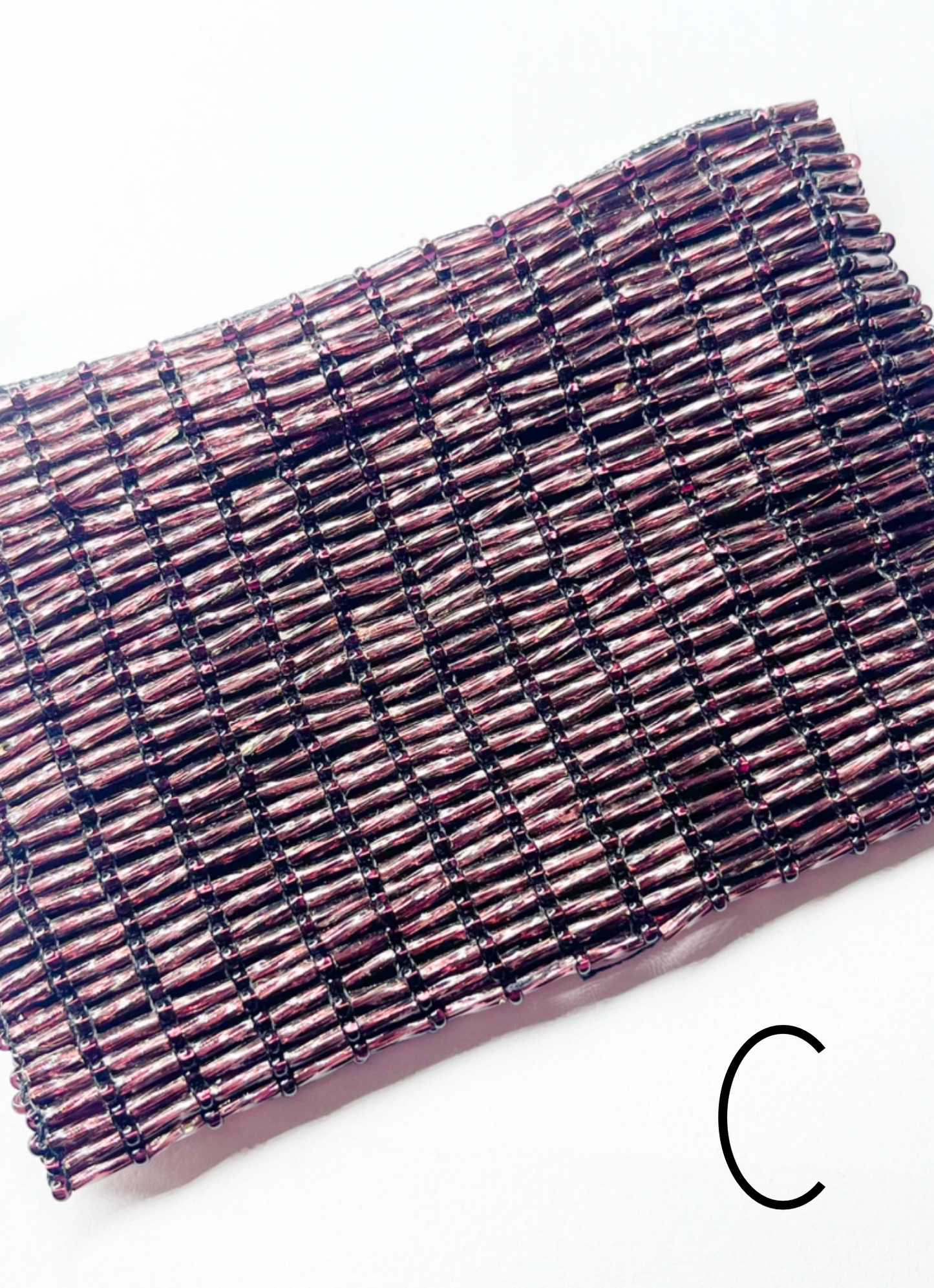 HAND BEADED COIN PURSE