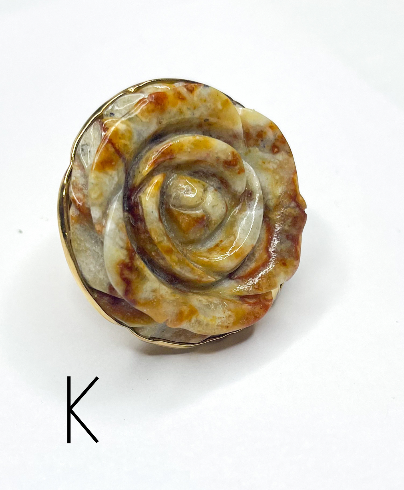 Jasper Rose Ring-Alchemia