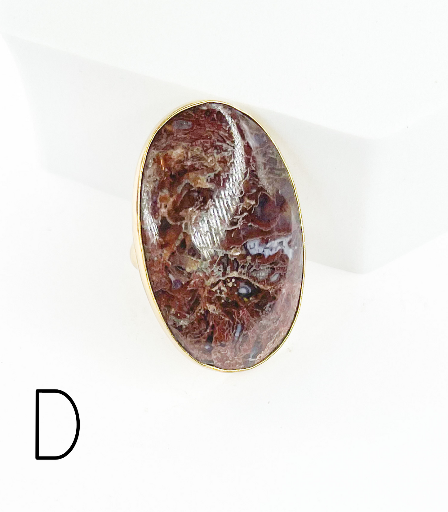 Large Stone Mix Faceted Ring-Alchemia