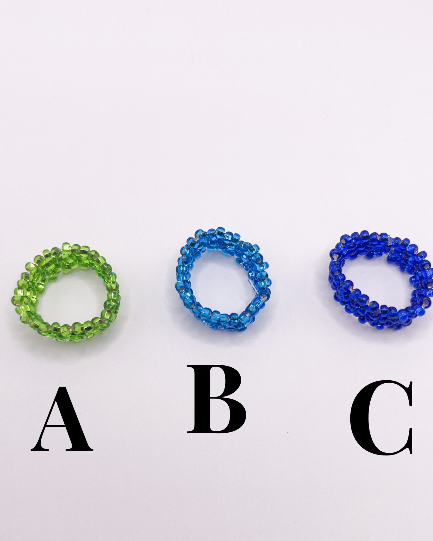 Beaded Stretch Rings