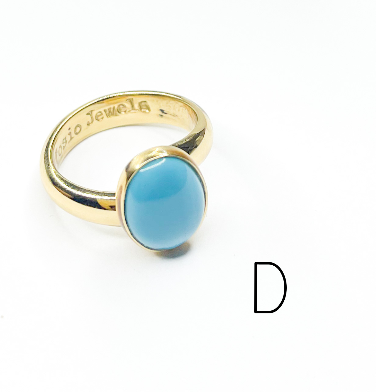 Mixed of Oval Natural Stones Faceted Ring-Alchemia