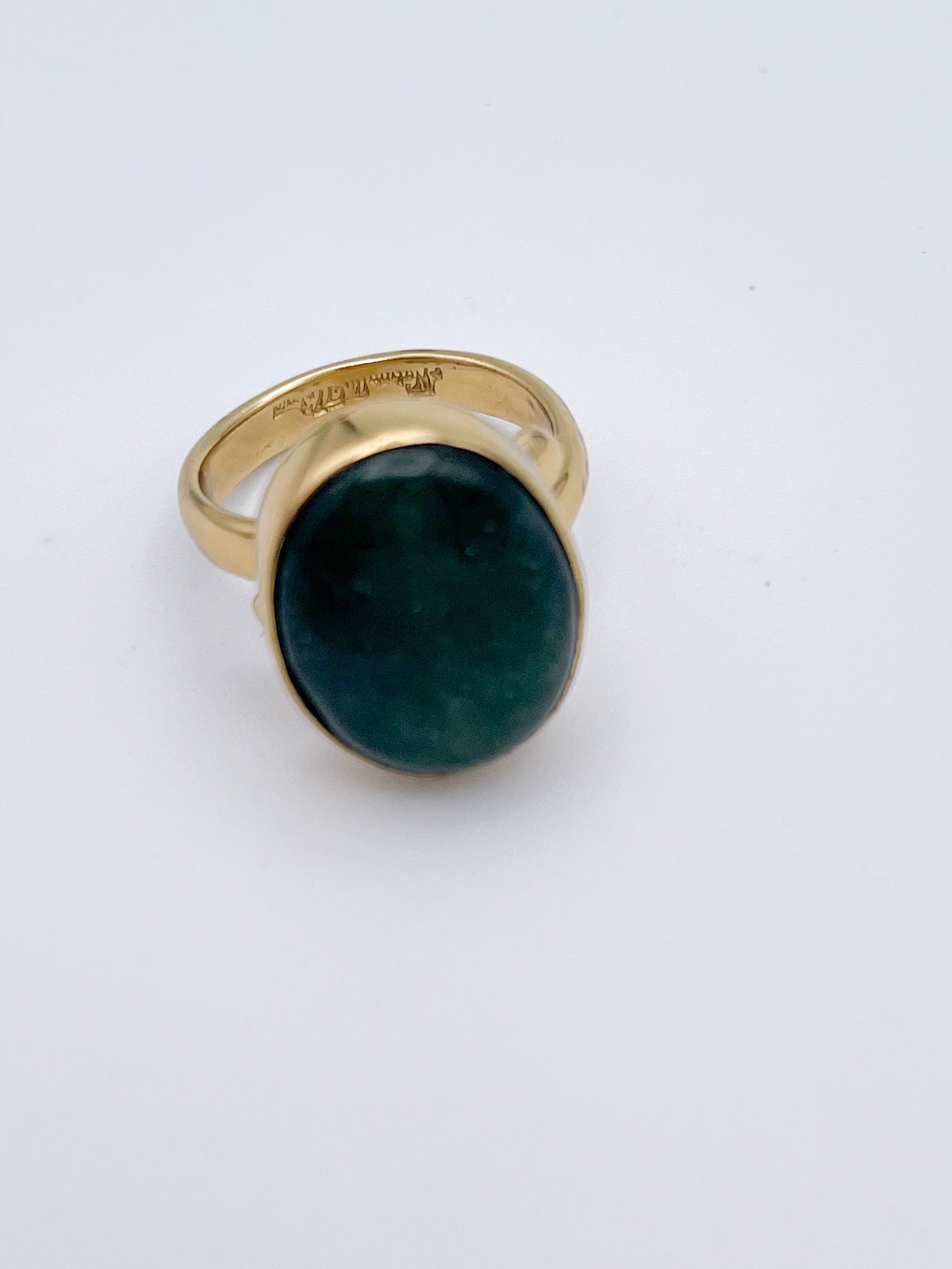Green Quartz Adjustable Ring-Alchemia