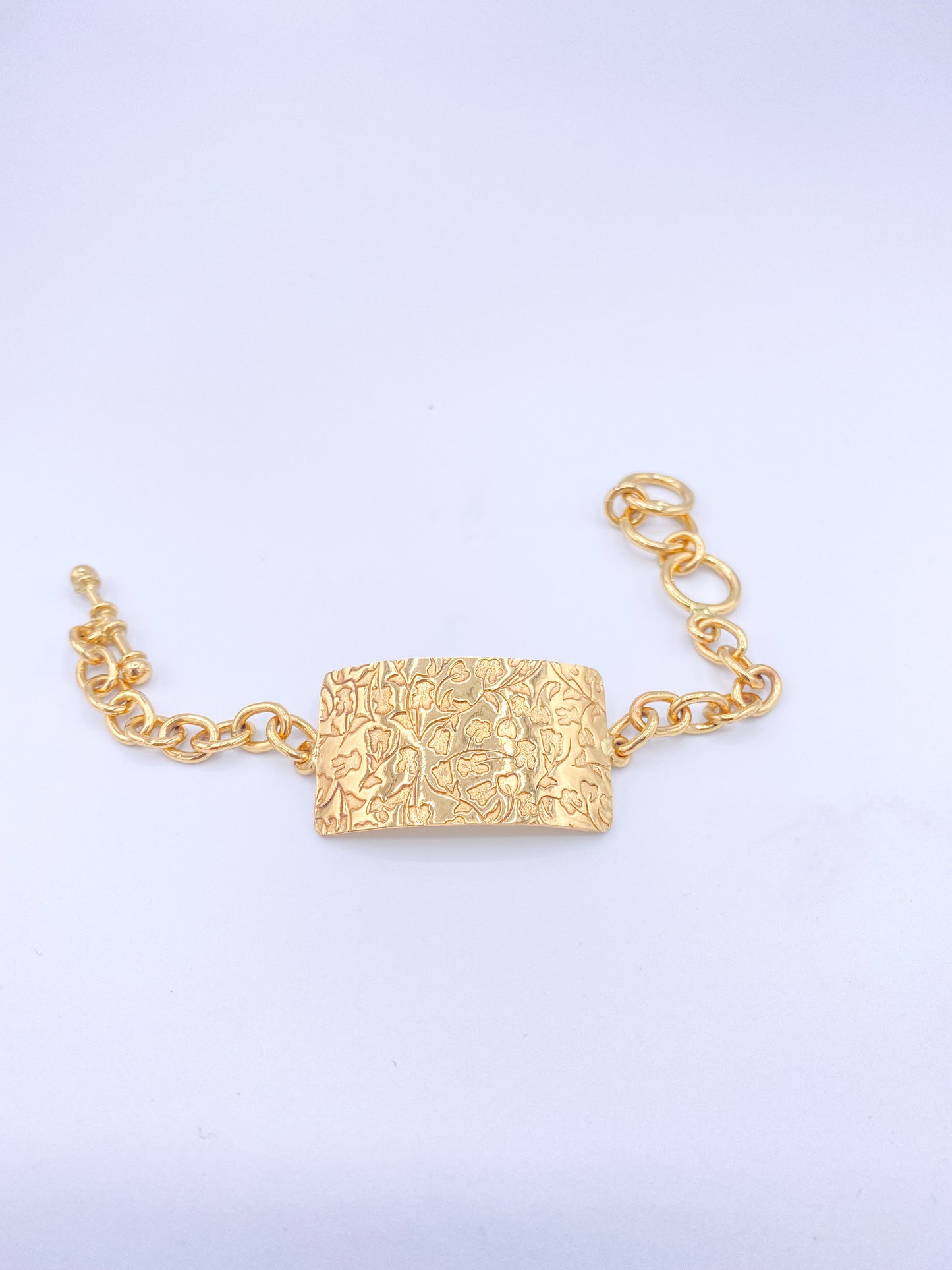 Solid Floral Bracelet - Alchemia