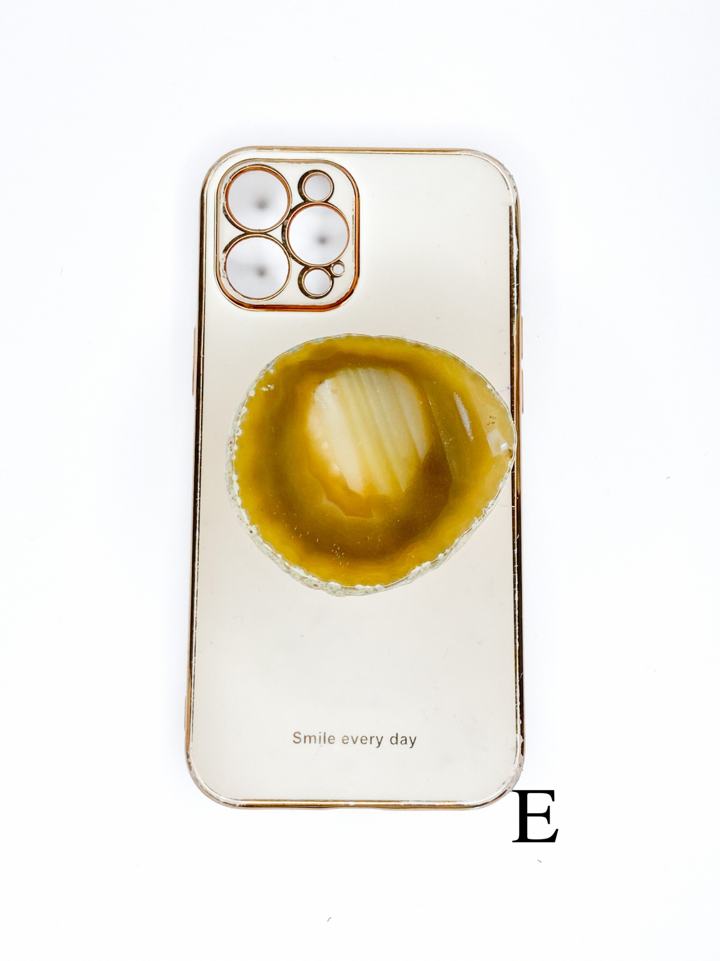 Yellow Raw Phone Stone
