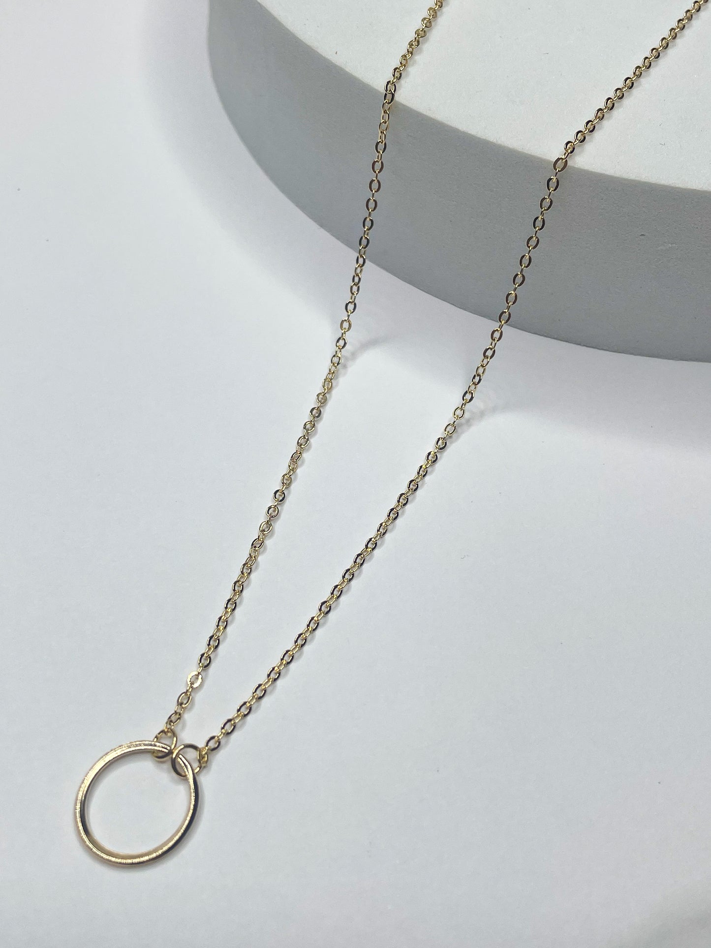 Karma Necklace-18k Gold Filled